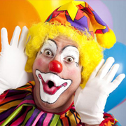 inflatable clown