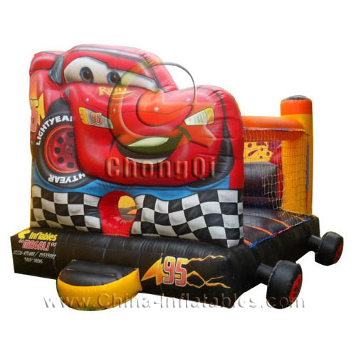 inflatable lightning mcqueen car
